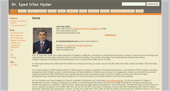 Desktop Screenshot of irfanhyder.com