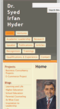 Mobile Screenshot of irfanhyder.com
